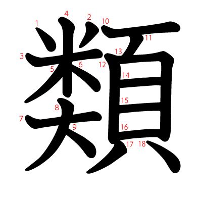 類 漢字